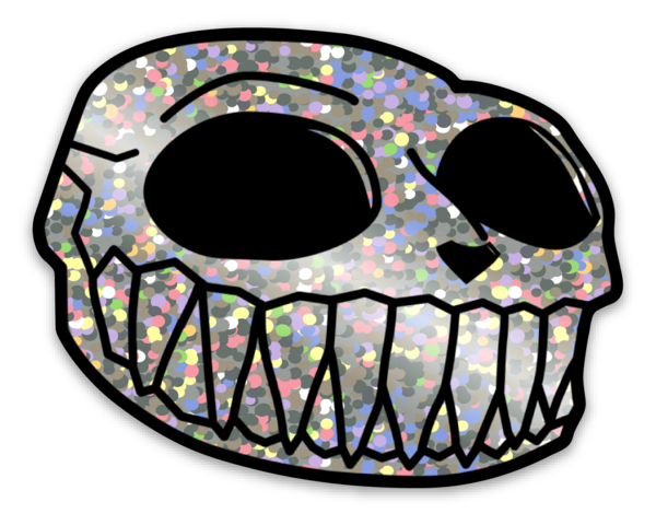 Glitzer Sticker