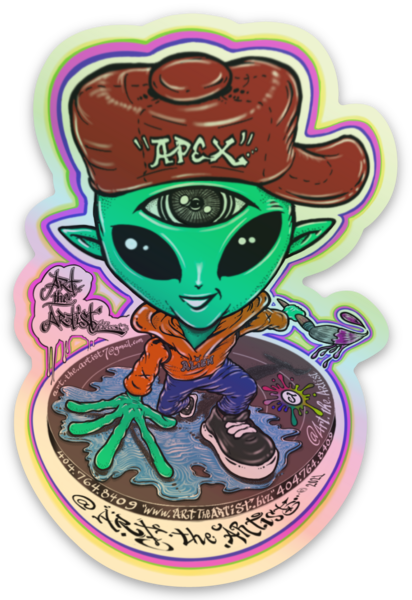 Holographic stickers