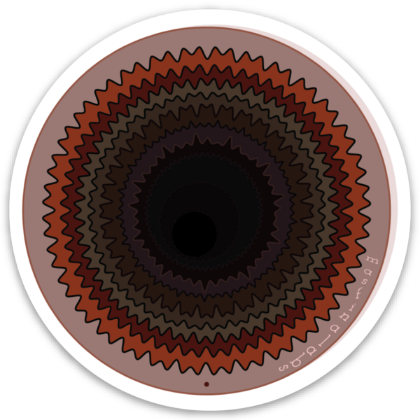 Circle stickers
