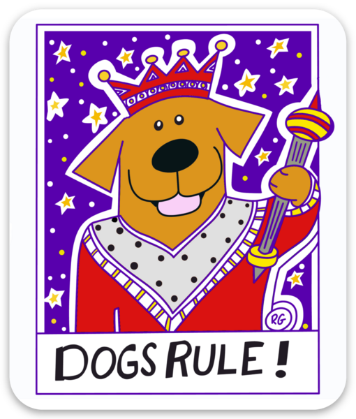 Stickers met ronde hoek