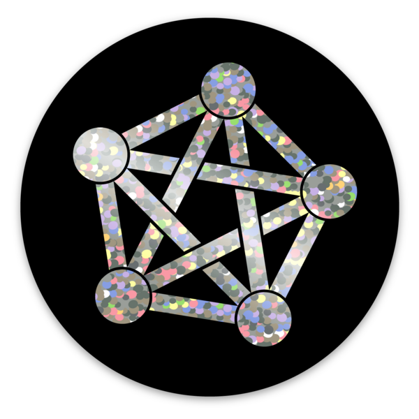 Glitter stickers