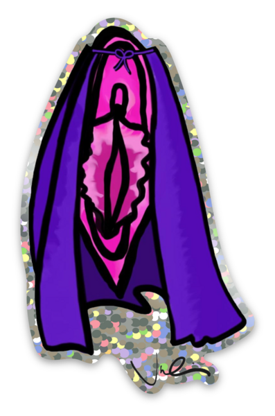 Glitter stickers