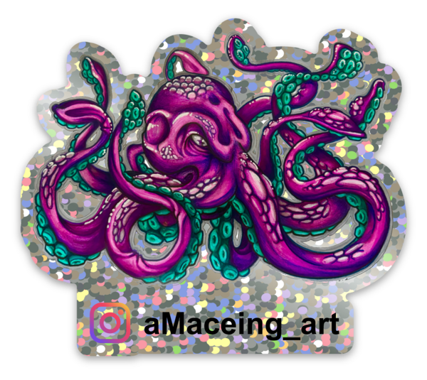 Glitzer Sticker