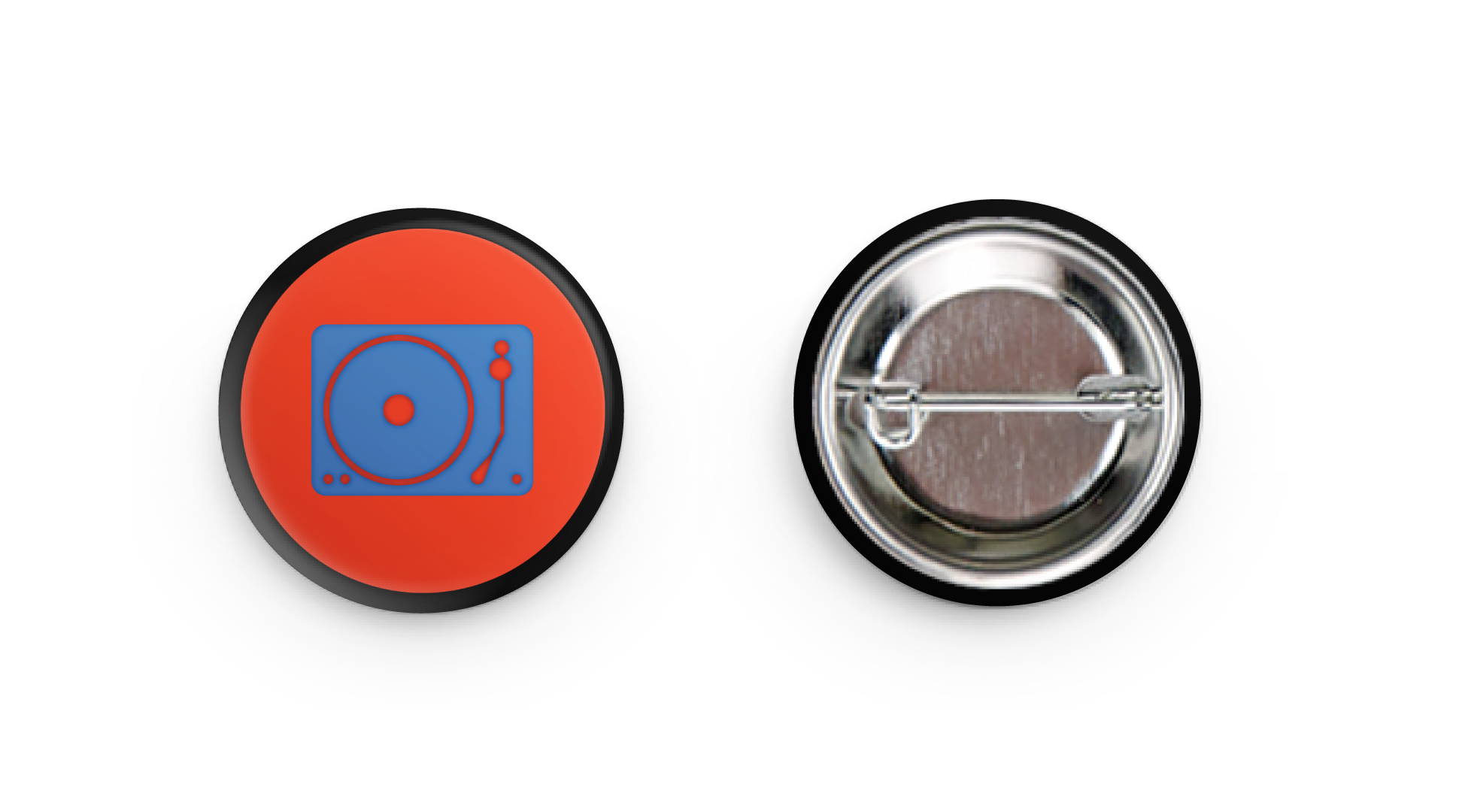 1.25" Round buttons