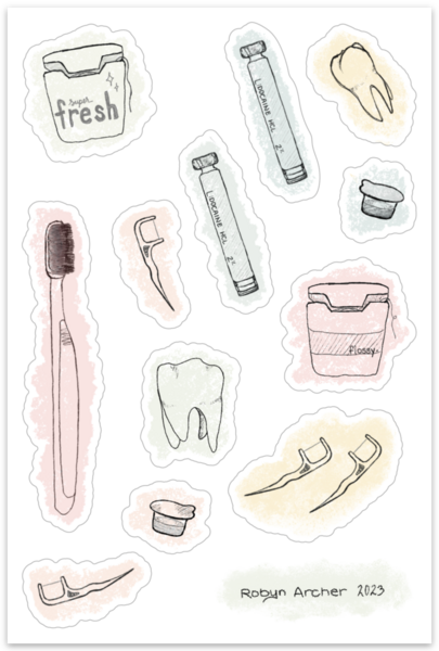 Stickervellen