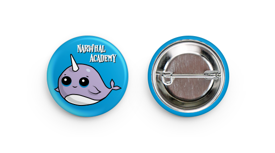 32 mm Round badges