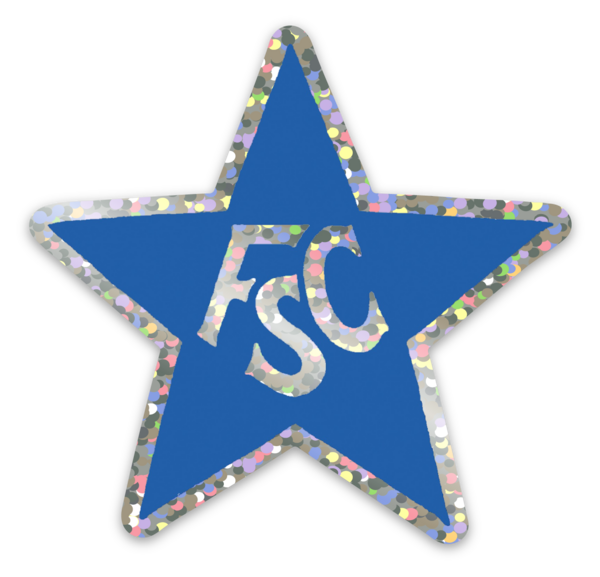 Glitter stickers