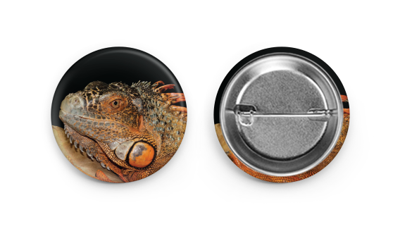 38 mm Runde Buttons