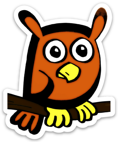 Die cut stickers