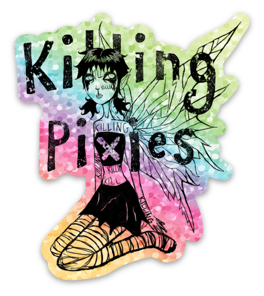 Stickers pailletés
