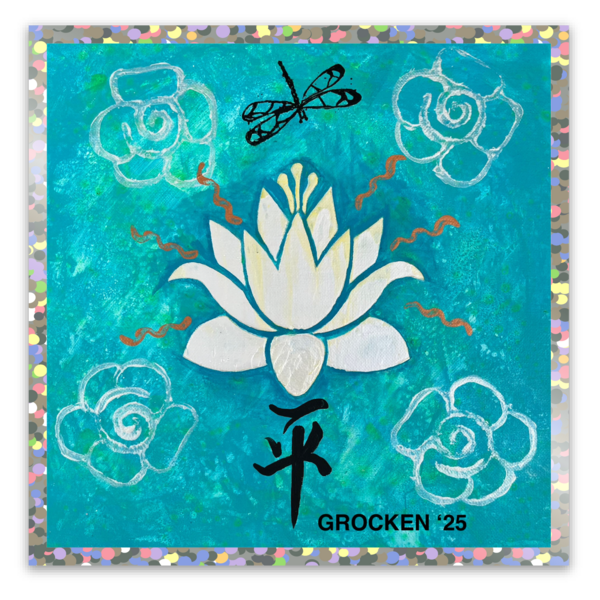 Glitter stickers