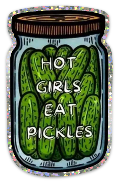 Glitter stickers