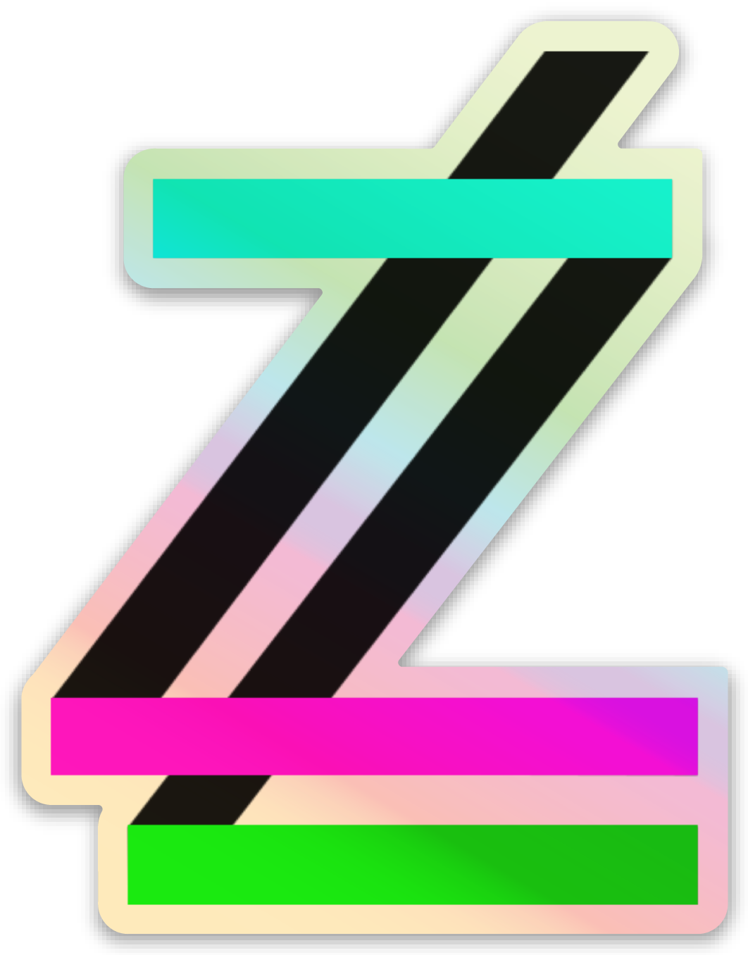 Holographic stickers