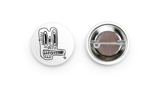 32 mm Round badges