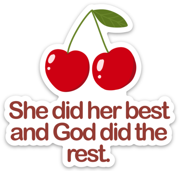 Die cut stickers