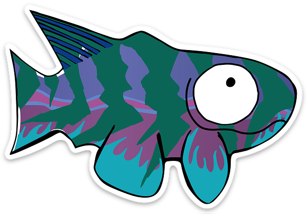 Die cut stickers
