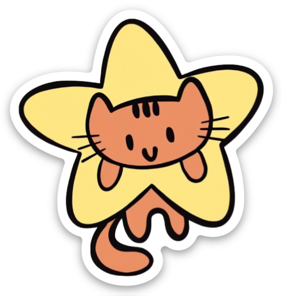 Die cut stickers
