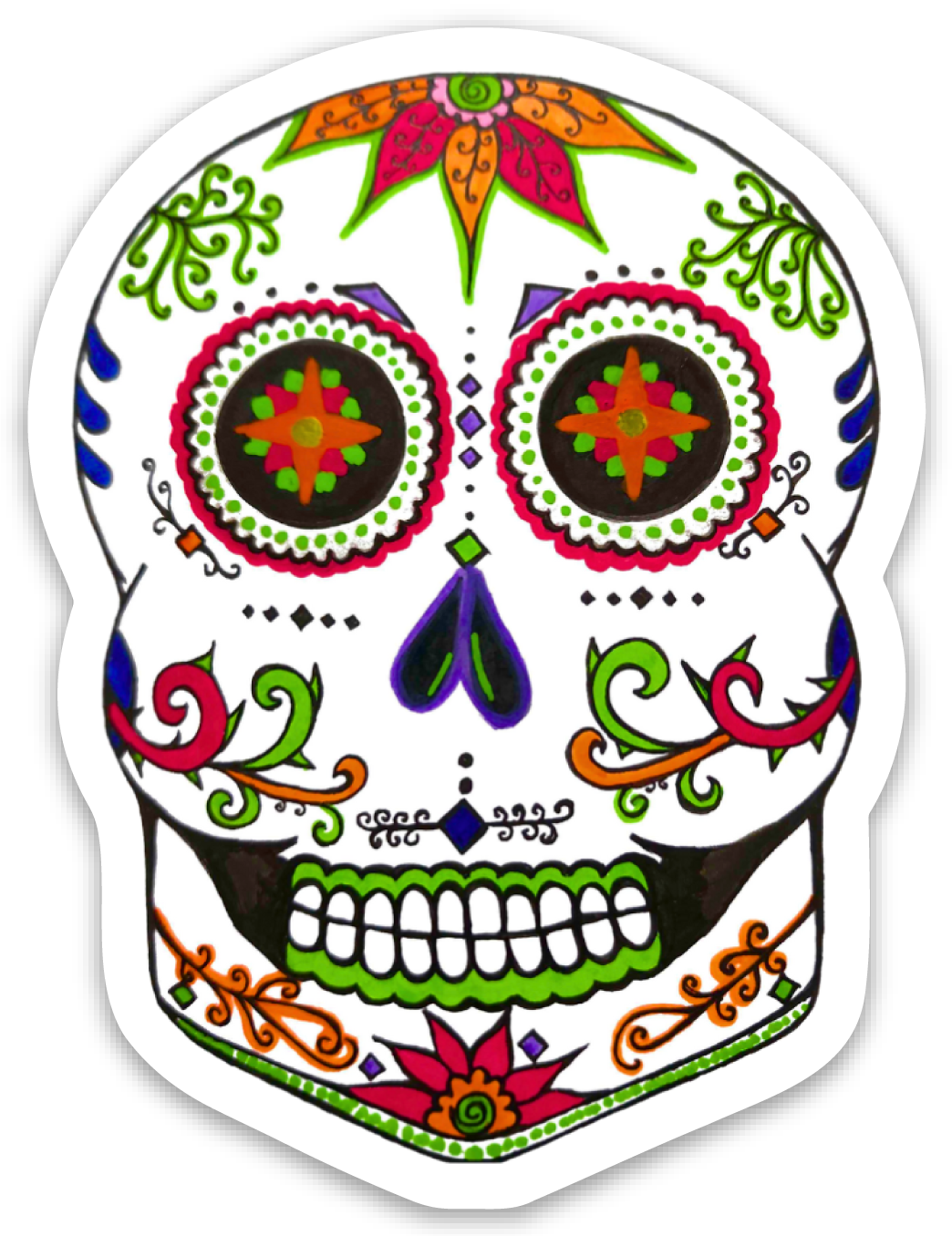 Die cut stickers