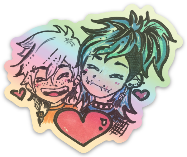 Holographic stickers