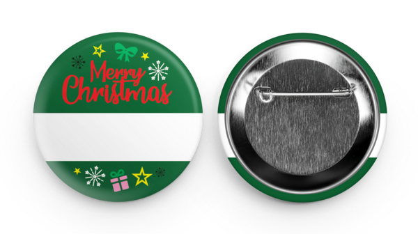 Chapas redondas de 57 mm