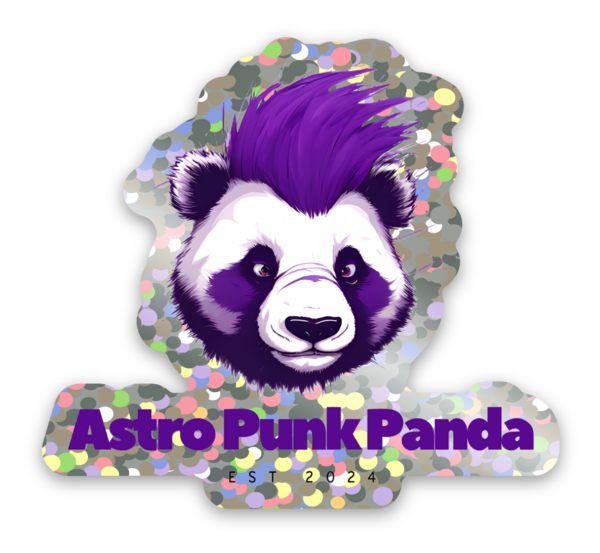 Glitter stickers