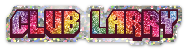 Glitter stickers
