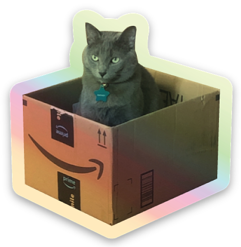 Holographic stickers