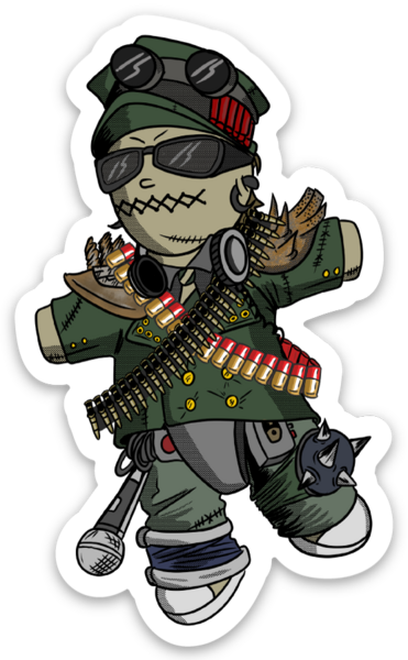 Die cut stickers