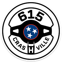 615CRASHVILLE Magnet