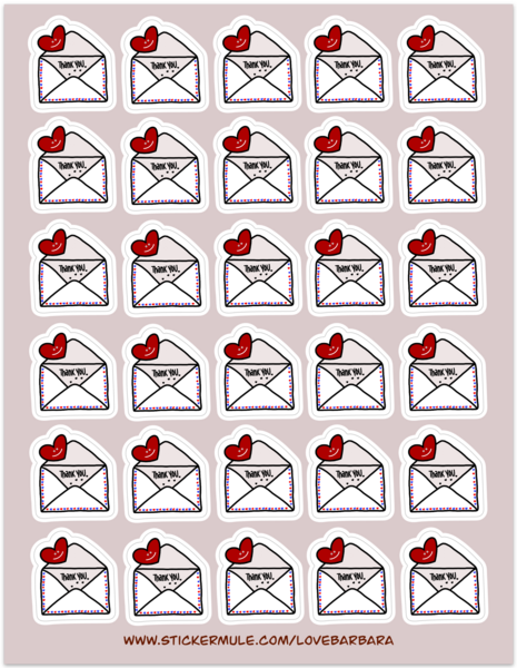 Planches de stickers