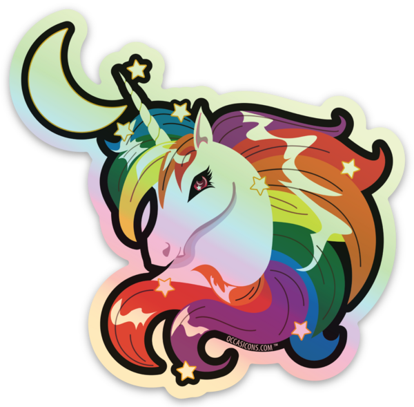 Stickers holographique