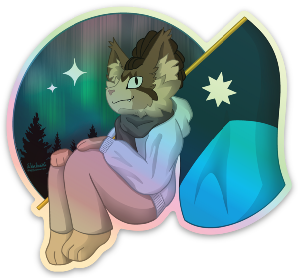 Holographic stickers
