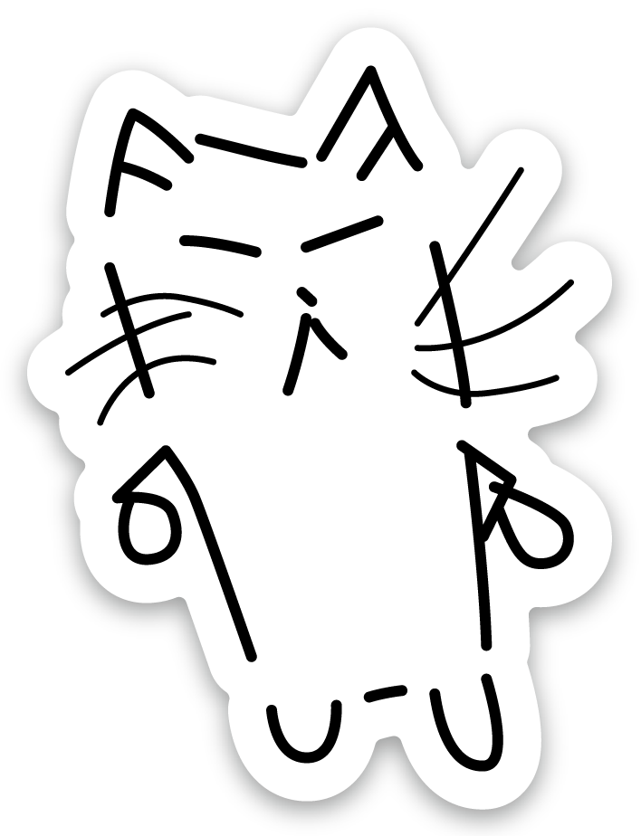 Stickers découpés à la forme