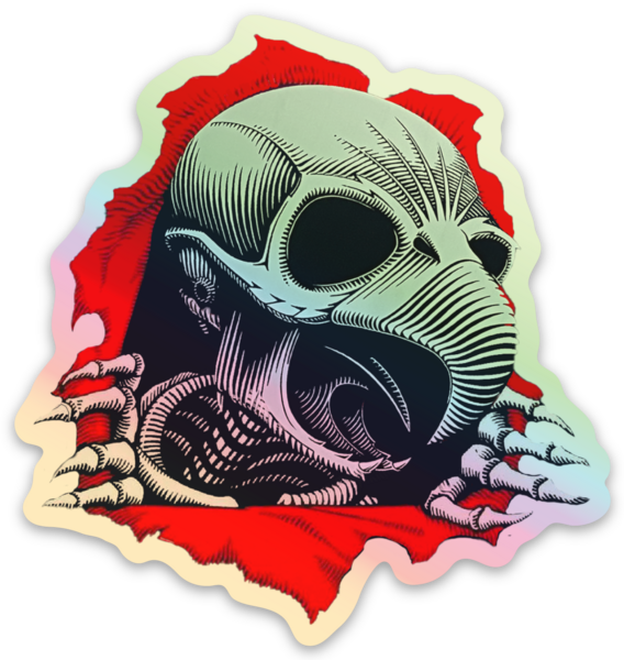 Holographic stickers