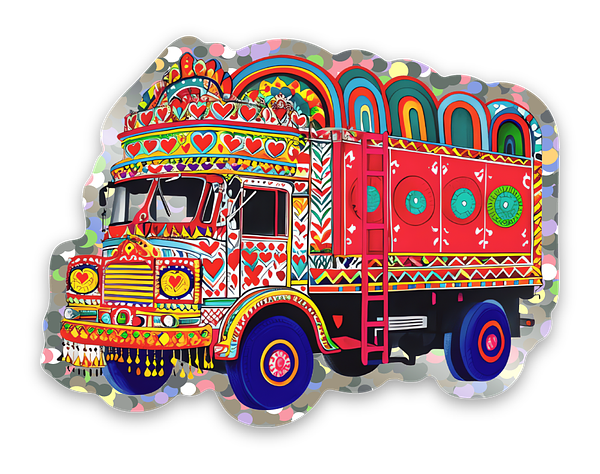 Glitter stickers