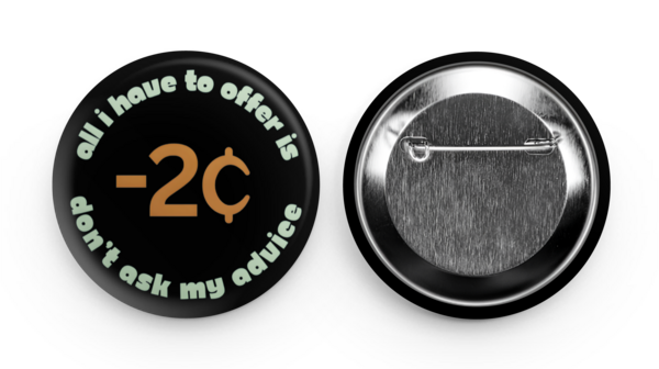 2.25" Round buttons