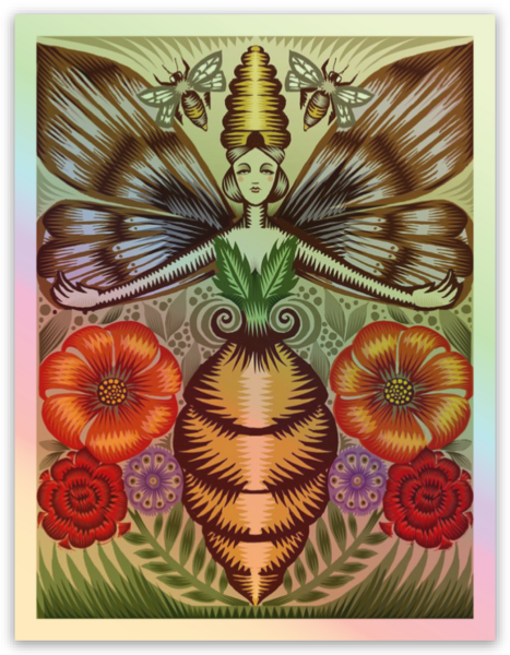 Holographic stickers