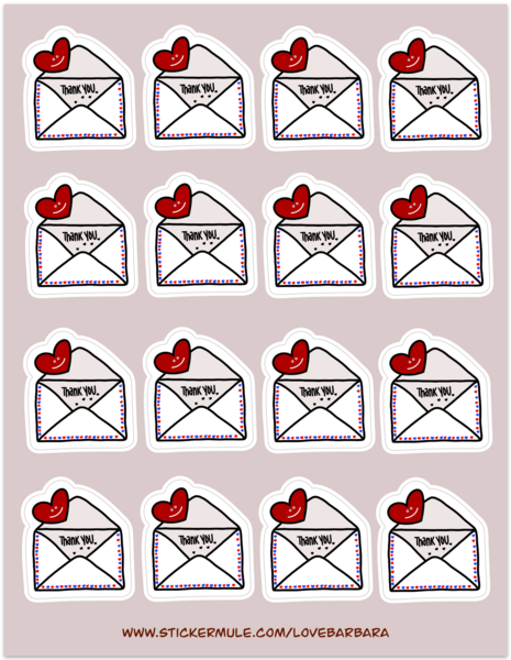 Hojas de stickers