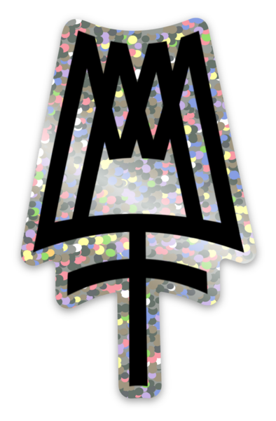 Stickers glitter