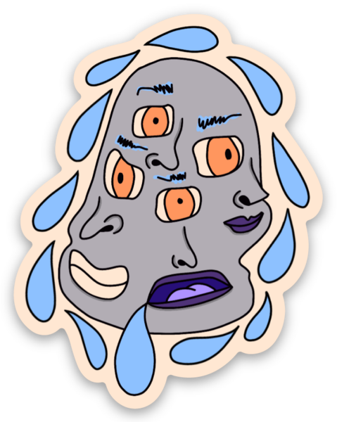 Die cut stickers