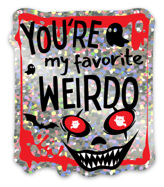 Glitter stickers