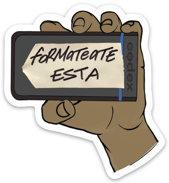 Die cut stickers