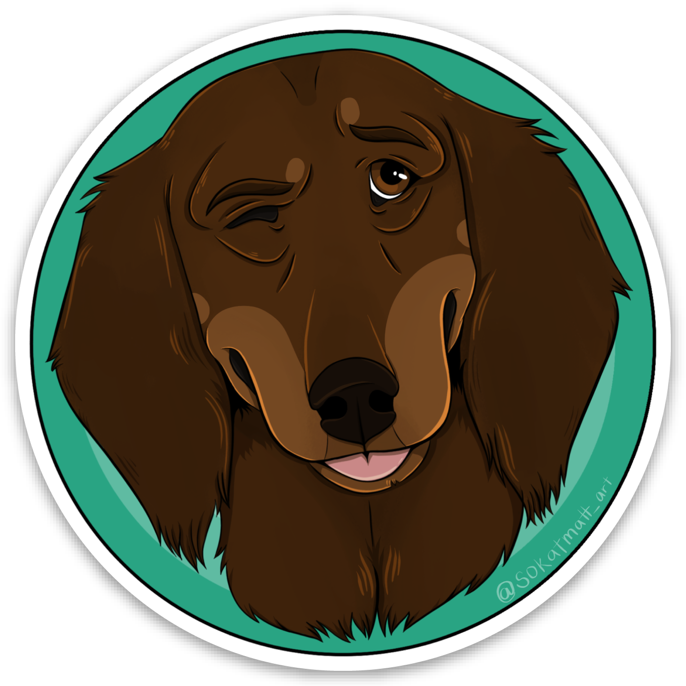 Die cut stickers