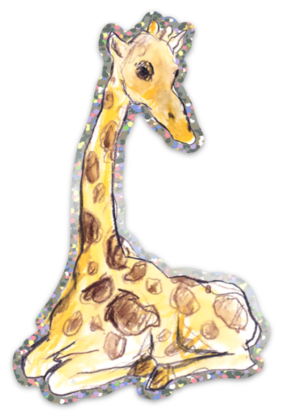 Pegatinas glitter