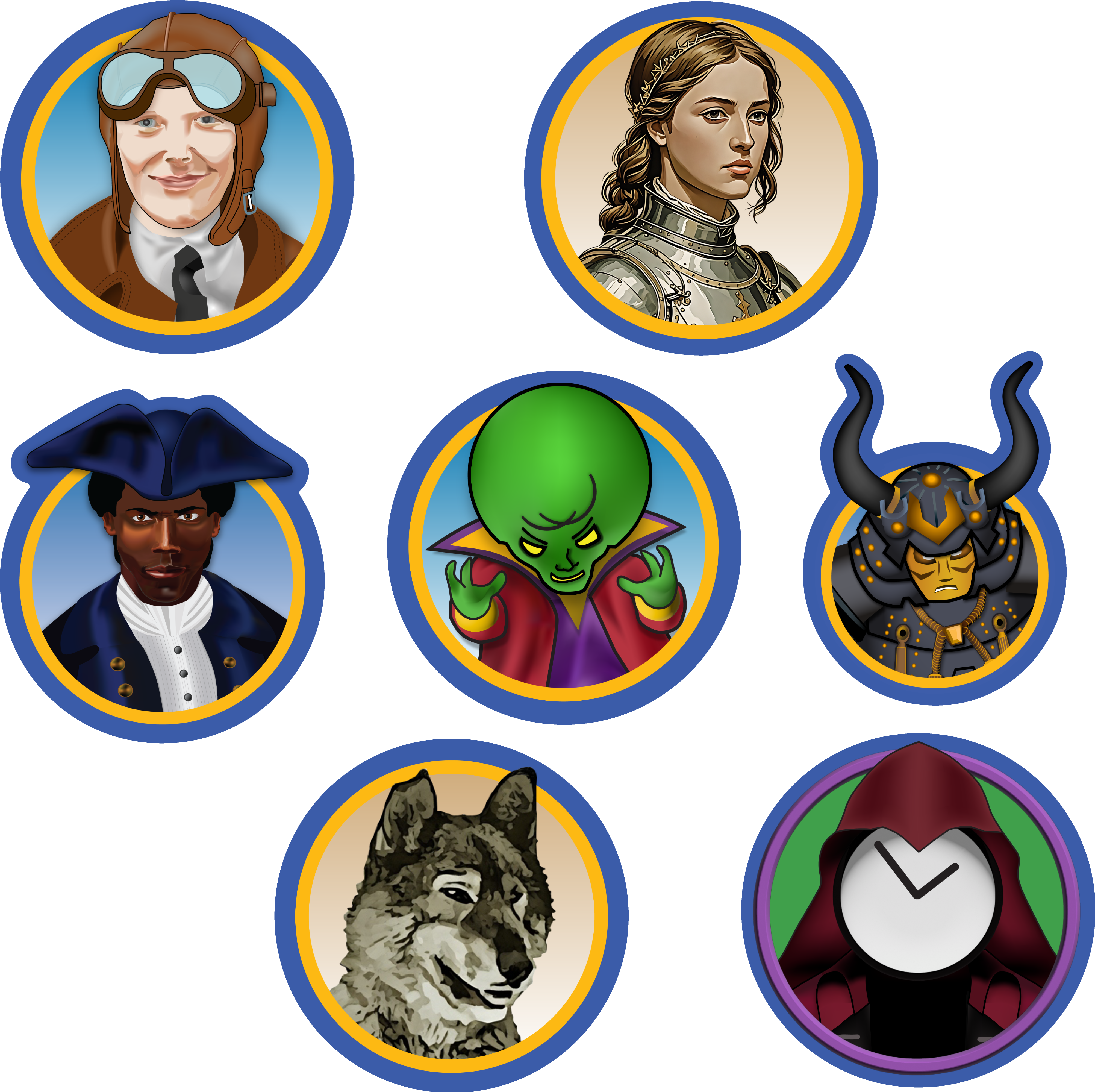 Packs de pegatinas -