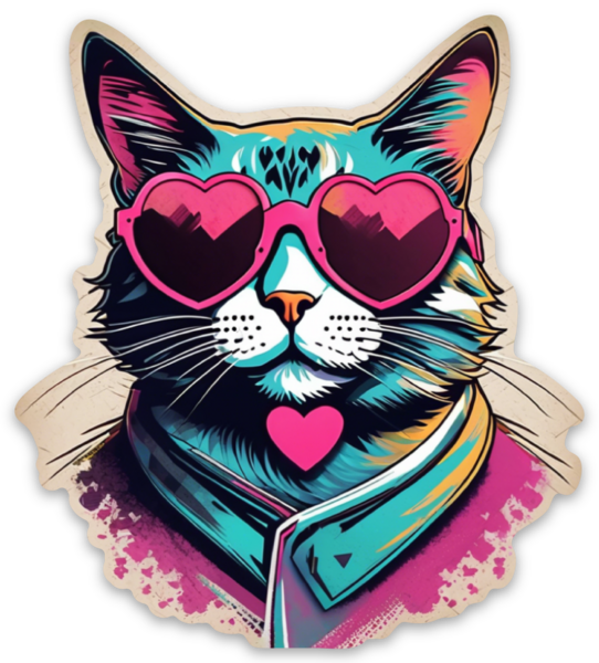 Stickers découpés à la forme