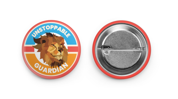 38 mm Round badges