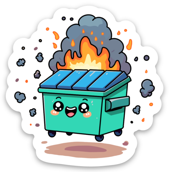 Die cut stickers