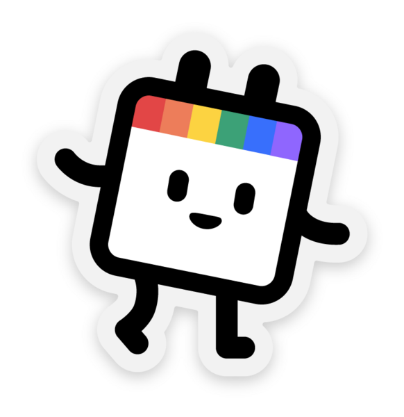 Transparente Sticker
