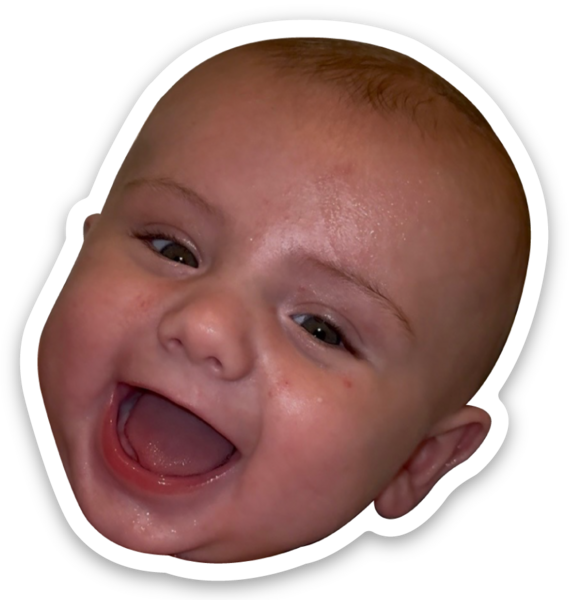 Die cut stickers